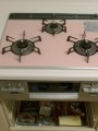 ガスコンロ取替工事　大阪府八尾市　RS31W13K11R-VR-13A
