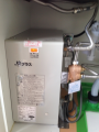 小型電気温水器取付工事 埼玉県坂戸市 EHPN-F13N2