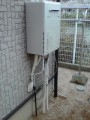 給湯器取替工事　大阪府泉佐野市　RUF-E2405SAW-13A-set