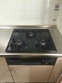 ガスコンロ取替工事　大阪府泉北郡忠岡町　N3GN2RSQ1