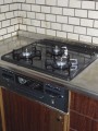 ガスコンロ取替工事　熊本県熊本市北区　N3GN2RSQ1