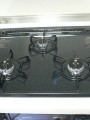 ガスコンロ取替工事　茨城県龍ケ崎市　N3GN2RSQ1