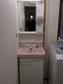 洗面化粧台・止水栓取替工事　神奈川県横浜市旭区　FTVN-500MFK-501-VP1P