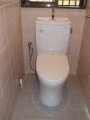 トイレ取替工事 福岡県北九州市若松区 CS230BM-SH231BA-W