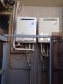 給湯器取替工事　東京都杉並区　RUF-A1610SAW-Aset13A