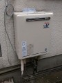 給湯器取替工事/可とう管取替　大阪府大阪市住之江区　RUF-A1610SAW-Aset13A