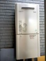 給湯器取替工事(配管カバー取替共) 東京都中野区 RUF-E1615AW-set-13A