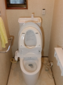 トイレ取替工事(笹原)　埼玉県秩父郡皆野町　LF-12F-13