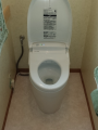 トイレ取替工事　茨城県鹿嶋市　CES9767F-NW1