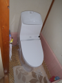 トイレ取替工事　神奈川県川崎市多摩区　CES967M-NW1