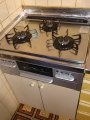 ガスコンロ取替工事 筒井　東京都日野市　N3WN6RWTSKSV-13A