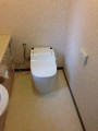 トイレ取替工事+CF張替 石川県金沢市 XCH1101WS-sale