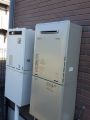 給湯器取替工事　東京都日野市　RUF-E2405SAW-13A-set