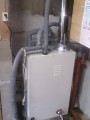給湯器取替工事　岐阜県郡上市　UIB-NX37R-FDK