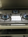 ガスコンロ取替工事 埼玉県幸手市 RHS71W17G24R-STW-LPG