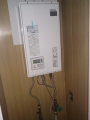 給湯器取替工事　東京都八王子市　RUX-V1315FFDA-E-set-13A
