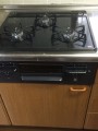 ビルトインガスコンロ取替工事　千葉県船橋市　N3GN2RSQ1-R-13A