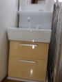 洗面化粧台取替工事 埼玉県所沢市 LSAB-64AWN-EF