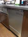 ビルトイン食洗機取替工事　広島県広島市西区　NP-45MC6T