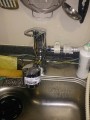 キッチン水栓・分岐水栓取付工事　東京都港区　TKGG32EB