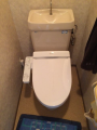 便座取替工事　東京都小金井市　TCF2221E-NW1