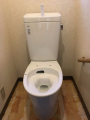 トイレ取替工事　滋賀県草津市　BC-ZA10S-DT-ZA180E-BW1