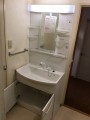 洗面化粧台取替工事 神奈川県横浜市港南区 kouji03