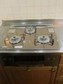 ビルトインガスコンロ レンジフード 分岐水栓取替工事　新潟県新潟市南区　NFG7S10MST-L