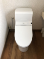 洗面化粧台 トイレ取替工事　東京都大田区　CES966M-NW1