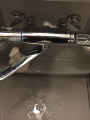 蛇口3箇所 トイレ浴室鏡取替工事　北海道札幌市東区　XCH3013ZWST