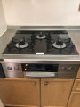 ビルトインガスコンロ取替工事 千葉県長生郡白子町 RHS31W23L9RSTW-LPG