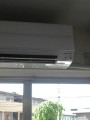 エアコン取替工事　埼玉県さいたま市南区　MSZ-AXV5618S-W
