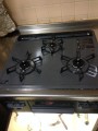ビルトインガスコンロ取替工事 茨城県水戸市 RB32AM4H2S-BW-LPG