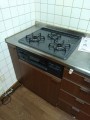 ビルトインガスコンロ取替工事 埼玉県新座市 RB32AM4H2S-BW-LPG