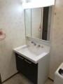 洗面化粧台 蛇口取替工事　和歌山県有田市　AR2N-755SY-VR1H