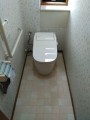 トイレ取替工事　東京都東村山市　XCH1401WS