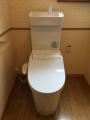 トイレ取替工事　茨城県小美玉市　XCH3013WST