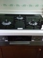 ビルトインガスコンロ取替工事　長野県長野市　RHS71W23L1RSTW-LPG