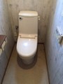 トイレ取替工事　兵庫県揖保郡太子町　XCH1401WS
