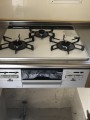 ビルトインガスコンロ取替工事　兵庫県姫路市　RS31W20K15DG-VW-LPG