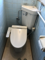 トイレ取替工事　神奈川県横浜市鶴見区　TCF2221E-SC1