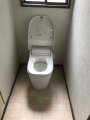 トイレ取替工事　岐阜県羽島市　XCH1401WS
