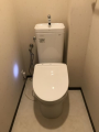 トイレ取替 クッションフロア張替え工事　神奈川県川崎市幸区　TCF4833-NW1