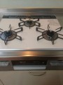 ビルトインガスコンロ取替工事　東京都荒川区　RS31W27P15DGVW-13A