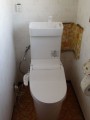 トイレ取替工事　兵庫県神戸市北区　XCH3013RWST