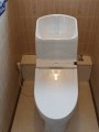 トイレ取替工事+床CF張替　宮城県宮城郡利府町　CES972P-NW1