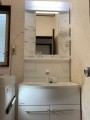 洗面化粧台取替工事　埼玉県比企郡小川町　kouji03