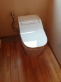 トイレ取替工事　神奈川県中郡二宮町　XCH1401WS