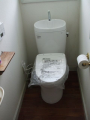 トイレ取替工事　福島県白河市　CS330BH-SH333BN-NW1