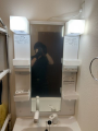 洗面化粧台取替工事　埼玉県三郷市